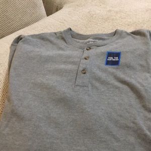 Men’s long sleeve Henley